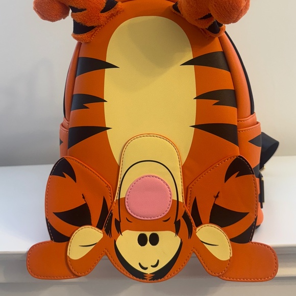 Loungefly Disney Upside Down Tigger Cosplay Mini Backpack Winnie The Pooh NWT main image 4